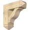 Ekena Millwork Funston Arts and Crafts Rough Sawn Bracket w/ Offset Brace, Douglas Fir, 8"W x 24"D x 24"H BKT0806X24X24FST03RDF - alternate 1